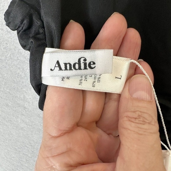 Andie Swimwear The Santorini One Piece Swimsuit Women Sz L Demi Moore Favorite - Picture 8 of 11